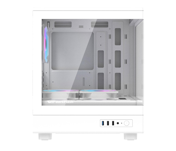DarkFlash DB330M White + 3 Fans - 1526249 - zdjęcie 3
